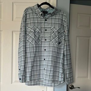 Men's AKHG Standard Fit Flannel Shirt - Size XL